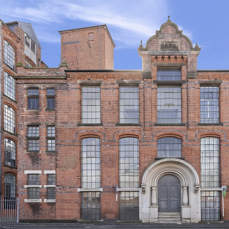 A Nottingham industrial building made into apartments